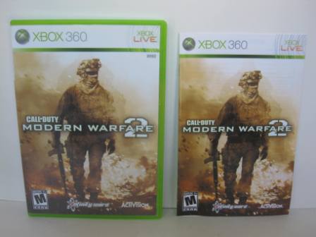 Call of Duty: Modern Warfare 2 (CASE & MANUAL ONLY) - Xbox 360